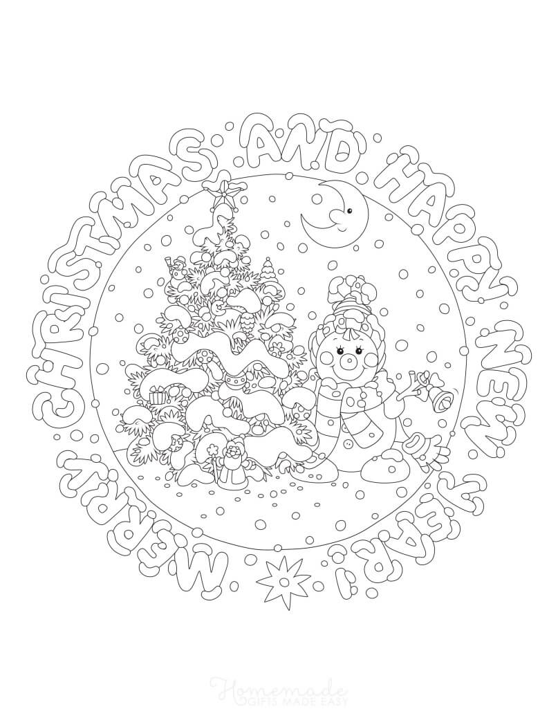 25 printable snowman coloring pages anyone can enjoy - happier human